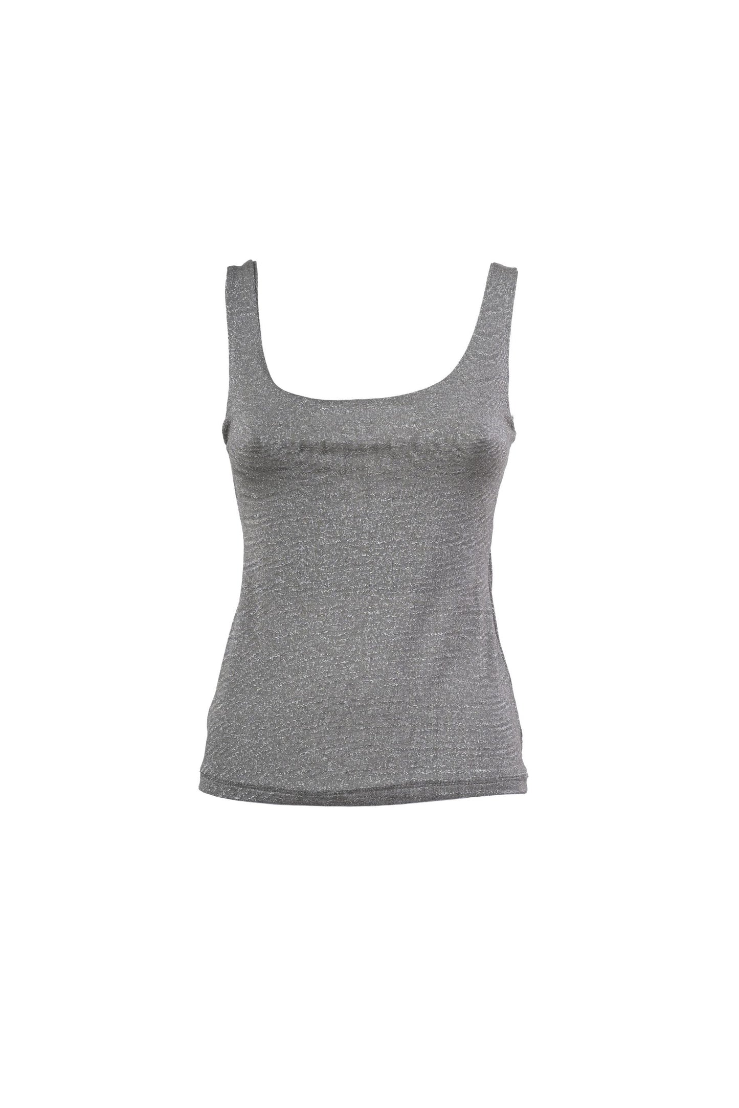 Canotta in maglia lurex