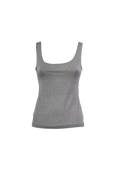 Canotta in maglia lurex